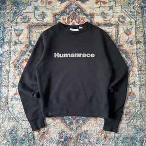 Adidas Humanrace Spellout Crewneck Size XS